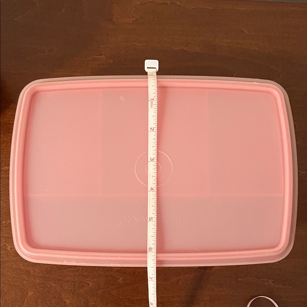 Red Tupperware Storage Containers - Picture 3 of 8